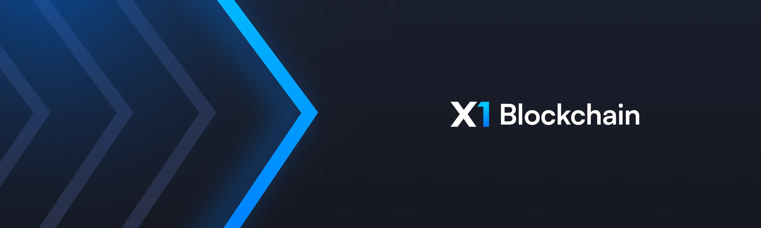 X1 blockchain banner